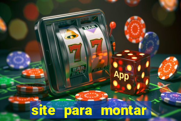 site para montar time de futebol